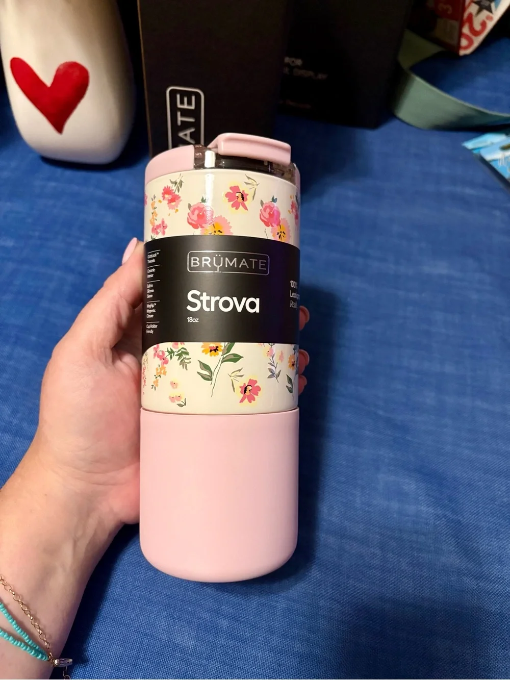 Brumate Wildflower Whisper 18oz Strova Tumbler - Ceramic lined